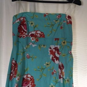 Strapless Sun /Spring Dress with matching shrug